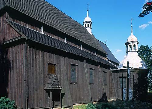 Pieranie, kościół drewniany, kujawsko-pom